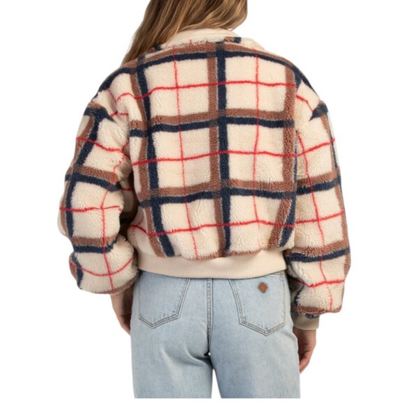 HUDSON Hook And Eye Sherpa Jacket - Picture 2 of 3